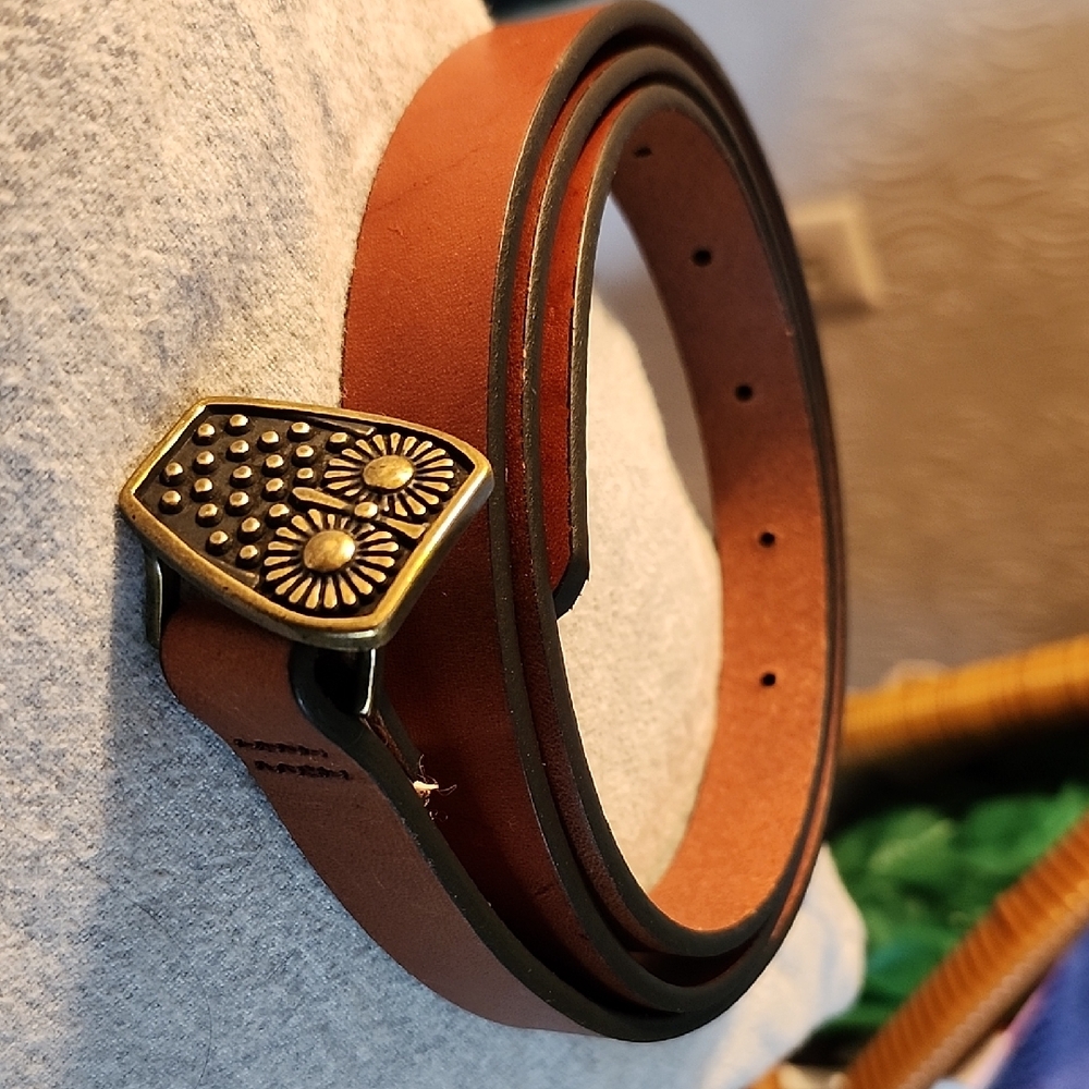 Owl Leather  Belt